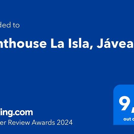 Penthouse La Isla, Javea Lejlighed Eksteriør billede